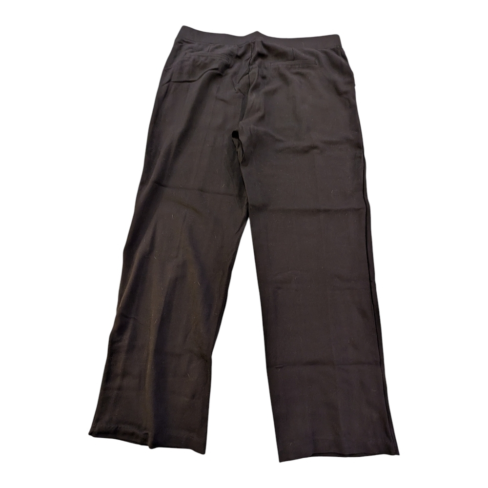 Matty M Women's Black Wide Leg Pull-on Pants - Picture 3 of 6